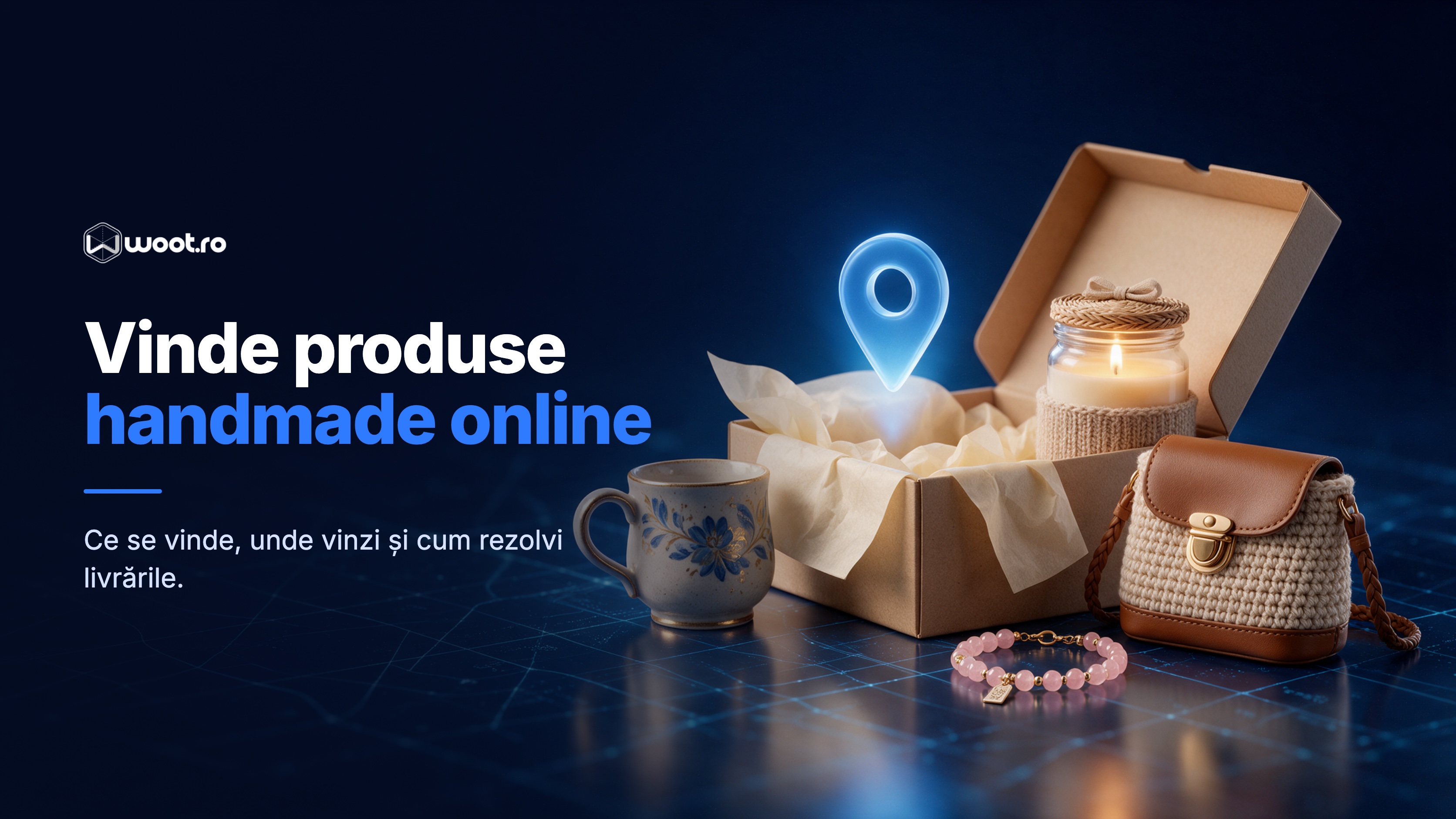 Cum vinzi produse handmade online si cum rezolvi livrarile fara batai de cap